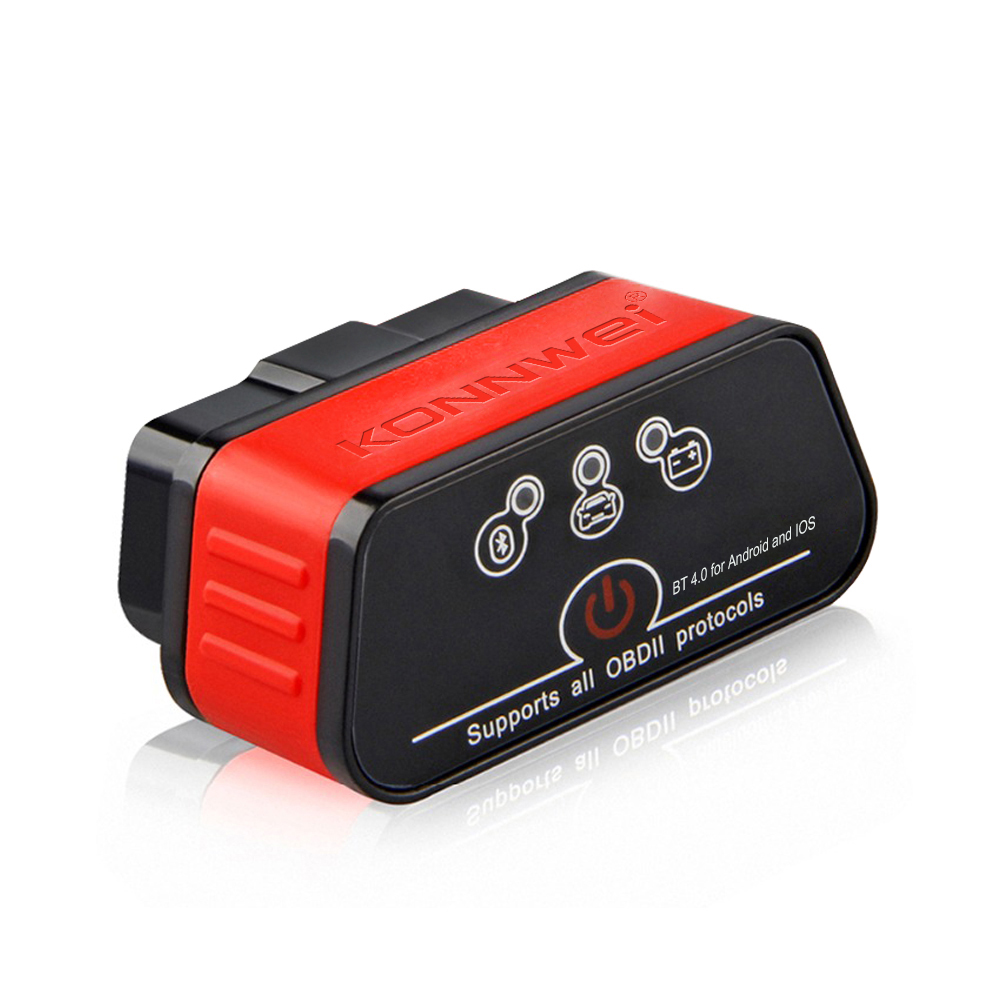 Konnwei Kw902 Elm327 Bluetooth Obd2 Voiture Diagnostic Scanner Lecteur de  code Outil